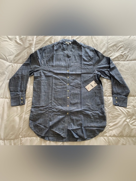 Julei Tops - New Julei chambray button-up shirt Size XL